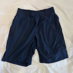 LULULEMON NAVY 7inch Linerless Shorts
